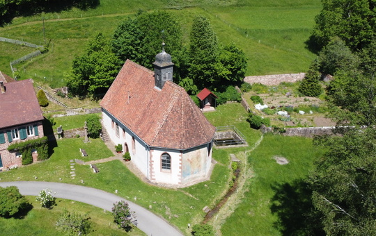 Seit 500 Jahren Anziehungspunkt für Gläubige und Wallfahrer: Die Kapelle Amorsbrunn bei Amorbach
